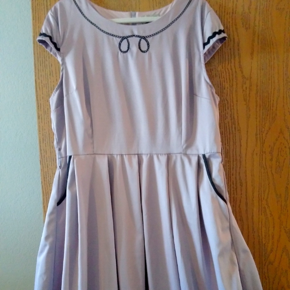 Lindy bop lilac western knot dress, US16 UK20